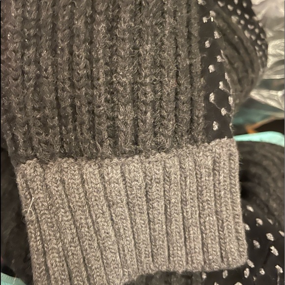 SEE by CHLOÉ RIB-KNIT WOOL PANTS in Charcoal-Grey🐺Pre-Loved❤️ SM | US4 | FR36 - Picture 9 of 11